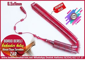Zar Kehribar TesbihTM14394Bahadır Kılıç Usta İşçilikli Bordo Renk Zar Kehribar Tesbih I Orjinal Eski Alman Oyun Zarından Dik Kesme Bordo Bereli TesbihBordo Renk Zar Kehribar Tesbih I Orjinal Eski Alman Oyun Zarından Dik Kesme Bordo Bereli Tesbih 