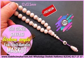 Katalin Ve Bağa TesbihlerTM14273Birkan Soylu Usta İmzalı Kirli Beyaz Eski Usül Katalin Maskot Tespih I Bilek Boy Osmanlı Form Bir Gönül Sayfası TesbihKirli Beyaz Eski Usül Katalin Maskot Tespih I Bilek Boy Osmanlı Form Bir Gönül Sayfası Tesbih