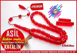 Katalin Ve Bağa TesbihlerTM14452Birkan Soylu Usta İmzalı Saydam Pırıl Pırıl Kırmızı Katalin Tesbih I Profesyonel Çalışma Kapsül Kesim Asil TesbihSaydam Pırıl Pırıl Kırmızı Katalin Tesbih I Profesyonel Çalışma Kapsül Kesim Asil Tesbih