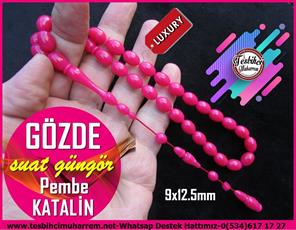 Katalin Ve Bağa TesbihlerTM12307Çingene Pembesi Beyzi Kesim Kadifemsi Hissiyat Lux Katalin Tesbih Gözde Çingene Pembesi Beyzi Kesim Kadifemsi Hissiyat Lux Katalin Tesbih Gözde 