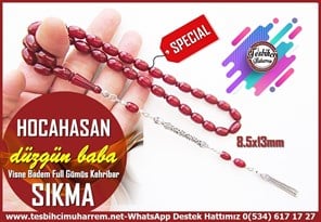 Bordo Kehribar TesbihlerTM14419Düzgün Baba Usta Dizayn Vişne Sıkma Kehribar Tesbih I Full Gümüş Püskül Kolye Model Hocahasan TesbihVişne Sıkma Kehribar Tesbih I Full Gümüş Püskül Kolye Model Hocahasan Tesbih