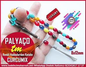Katalin Ve Bağa TesbihlerTM136429Düzgün Baba Usta Tornası | Katalin Tespih, Renkli Habbeler, Curcumix, Beyzi Kesim, Gümüş Püsküllü, 