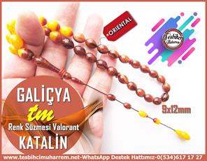 Katalin Ve Bağa TesbihlerTM13761Emrah Betim Usta Tornası | Oriental Katalin Tespih, Renk Süzmesi, Beyzi Kesim ''Galiçya''TesbihTespih Katalin l Renk Süzmesi Beyzi Kesim Galiçya Tesbih