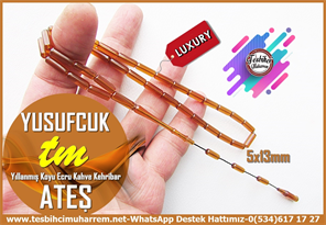 Yeşil Ton TesbihlerTM14156Emre Ersöz Usta İmzalı 45’lik Ateş Kehribar Tespih | Saydam Turkuaz Yeşil Şalgami Hazeran Tesbih Koleksiyonluk Özel Tasarım TesbihTespih Ecru Kahve  Ateş Kehribar  I Yumuşak Kesme Yıllanmış Malzeme Yusufcuk Tesbih