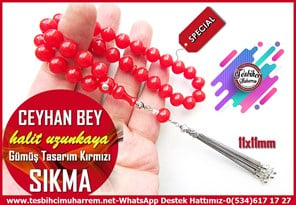 Bordo Kehribar TesbihlerTM14266Halit Uzunkaya Usta İmzalı Kırmızı Sıkma Kehribar Tespih I Gümüş Püskül Tasarım Ceyhan Bey TesbihKırmızı Sıkma Kehribar Tespih I Gümüş Püskül Tasarım Ceyhan Bey Tesbih