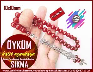 Osmanlı Benzetme Eskitme Eski Usül TesbihlerTM13567Halit Uzunkaya Usta Tornası Tespih | Sıkma Kehribar, Eski Usül Osmanlı Form, Yıllanmış, Ağır Gümüş Püsküllü, 