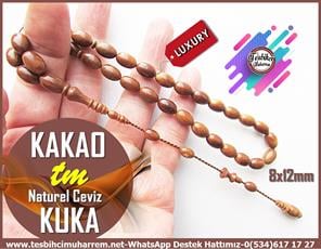 Kuka Ağacı TesbihlerTM13782İbrahim Kalaycı Usta El İşçiliği Tespih | Naturel Ceviz Kuka, Beyzi Kesim “Kakao”TesbihTespih Kuka l Doğal Ceviz Beyzi Kesim Kakao Tesbih
