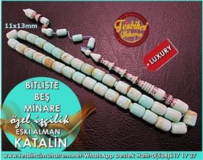 İmame-i Turkuaz Battal Eski Katalin Tesbih Bitliste Beş Minare 