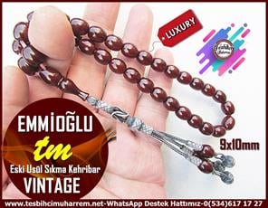 Bordo Kehribar TesbihlerTM12956