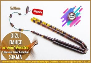 Hareli Yeşil Kehribar TesbihlerTM14413Mehmet Sadi Barutcu El İşçiliği Yıllanmış Tricolor Sıkma Kehribar Tespih I Dik Kesme Premium Gizli Bahçe TesbihYıllanmış Tricolor Sıkma Kehribar Tespih I Dik Kesme Premium Gizli Bahçe Tesbih
