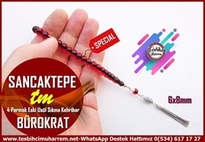 Maskot, Bileklik ve Bürokrat TespihlerTM14437/AMuharrem Karaoğlu Dizayn | Eski Usül Kırmızı Renk Bürokrat Sıkma Kehribar Tesbih I 4 Parmak Gümüş Püskül Sancaktepe TesbihEski Usül Kırmızı Renk Bürokrat Sıkma Kehribar Tesbih I 4 Parmak Gümüş Püskül Sancaktepe Tesbih
