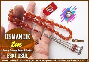 Osmanlı Benzetme Eskitme Eski Usül TesbihlerTM14201Muharrem Karaoğlu Usta Dizayn Eski Usül Sıkma Kehribar Tespih I Beyzi Model Gümüş Püskül Kahverengi Osmancık Tesbih Eski Usül Sıkma Kehribar Tespih I Beyzi Model Gümüş Püskül Kahverengi Osmancık Tesbih 