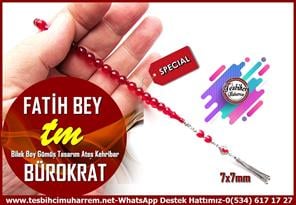 Ateş Kırmızı Ton TesbihlerTM14051Muharrem Karaoğlu Usta Dizayn Fatih Bey Ateş Kehribar Tespih – Bürokrat Tarz, Bilek Boy, Gümüş Püsküllü El Yapımı Koleksiyonluk TespihTespih Bürokrat I Bilek Boy Gümüş Püskül Ateş Kehribar Tesbih Fatih Bey 