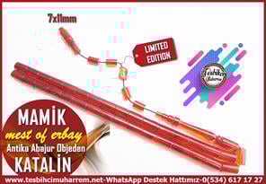 Katalin Ve Bağa TesbihlerTM14125Mustafa Erbay Usta İmzalı Eski Alman Katalin Tesbih – Antika Abajur Objeden, Limited Edition Dik Kesme, Mamik Özel Tasarım Tespih:Tespih Eski Alman Katalin I Antika Abajur Objeden Limited Editon Dik Kesme Mamik Tesbih