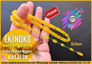 Katalin Ve Bağa TesbihlerTM14449Mustafa Yıldırım Usta İşçilikli Eski Antika Obje Miskevi Limon Katalin Tesbih I Damarlı Miskevi Ekinoks Tesbih Eski Antika Obje Miskevi Limon Katalin Tesbih I Damarlı Miskevi Ekinoks Tesbih