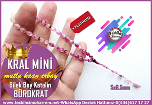 Maskot, Bileklik ve Bürokrat TespihlerTM14139Mutlu Kaan Erbay Usta İmzalı Bürokrat Katalin Tesbih – Bilek Boy, Tricolor Sedefli Özel Tasarım, Kral Mini Tespih Mutlu Kaan Erbay Usta imzalı Tespih Bürokrat Katalin I Bilek Boy Tricolor Kırçıllı, Kral Mini Tesbih