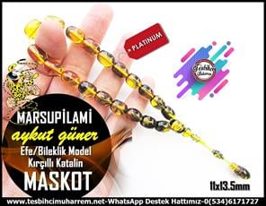 Efe Maskot TesbihlerTM13876Mutlu Kaan Erbay Usta İşçiliği Tespih | Maskot Model, Eflatun Renk, Efe Tarzı Bileklik – “Mutlu Baba” TesbihTespih Maskot Katalin l Kırçıllı Bileklik Boy Efe Model Marsupilami Tesbih