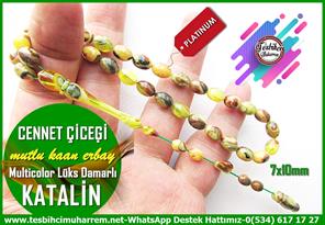 Katalin Ve Bağa TesbihlerTM14123Mutlu Kaan Erbay Usta İşçilikli Katalin Tespih – Multicolor Malzeme, Limited Edition Özel Çalışma, Cennet Çiçeği TesbihTespih Lüks Katalin I Multicolor Malzeme Özel Çalışma Cennet Çiçeği Tesbih 