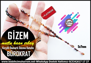 Maskot, Bileklik ve Bürokrat TespihlerTM14175Mutlu Kaan Erbay Usta Tornası Tespih Bürokrat Katalin I Bilek Boy Kırçıllı Süzme Gizem Tesbih Tespih Bürokrat Katalin I Bilek Boy Kırçıllı Süzme Gizem Tesbih