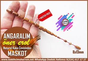 Efe Maskot TesbihlerTM14516Öner Erol Usta İmzalı Kuka Maskot Tesbih I Bilek Boy Angaralım TesbihÖner Erol Usta İmzalı Kadife Kuka Maskot Tesbih I Bilek Boy Angaralım Tesbih