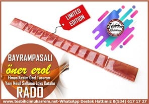 Zaza Selçuklu Sallaması TesbihlerTM14590Öner Erol Usta İmzalı Rado Sallama Katalin Tespih I Kum Simli Elmas Kesim Kahverengi Bayrampaşalı TesbihÖner Erol Usta İmzalı Rado Sallama Katalin Tespih I Kum Simli Elmas Kesim Kahverengi Bayrampaşalı Tesbih