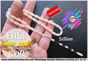 Pembe Kehribar TesbihlerTM14540Öner Erol Usta İmzalı Sıkma Kehribar Tespih I Uçuk Pembe Kapsül Kesim Eylül Tesbih Öner Erol Usta İmzalı Sıkma Kehribar Tespih I Uçuk Pembe Kapsül Kesim Eylül Tesbih