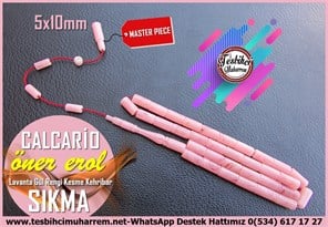 Pembe Kehribar TesbihlerTM14534Öner Erol Usta İmzalı Sıkma Kehribar Tesbih I Özel Dik Kesme Lavanta Gül Rengi Calcario TesbihÖner Erol Usta İmzalı Sıkma Kehribar Tesbih I Özel Dik Kesme Lavanta Gül Rengi Calcario Tesbih