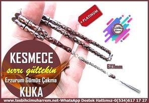 GÜMÜŞ KAKMATM14136Sırrı Gültekin Usta İşçilikli Kuka Tesbih – Erzurum İşi Gümüş Çakım, Gümüş Püskül, Kesmece TespihSırrı Gültekin Usta İşçilikli Kuka Tesbih – Erzurum İşi Gümüş Çakım, Gümüş Püskül, Kesmece Tespih