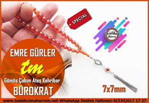 Tütün Ton TesbihlerTM14149Sırrı Gültekin Usta Tespih Bürokrat Ateş Kehribar I Gümüş Püsküllü Gümüş Çakım Turucu Emre Gürler TesbihTespih Bürokrat Ateş Kehribar  I Gümüş Püsküllü Gümüş Çakım Turucu Emre Gürler Tesbih