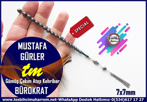 Lacivert Ton TesbihlerTM14151Sırrı Gültekin Usta Tespih Bürokrat Ateş Kehribar I Gümüş Püsküllü Gümüş Çakım Koyu Lacivert Mustafa Gürler TesbihTespih Bürokrat Ateş Kehribar  I Gümüş Püsküllü Gümüş Çakım Koyu Lacivert Mustafa Gürler Tesbih