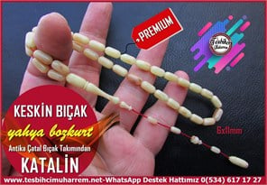 Katalin Ve Bağa TesbihlerTM14572Yahya Bozkurt Usta İşçilikli Katalin Tespih I Premium Çalışma Alman Çatal Bıçak Takımından Keskinbıçak TesbihYahya Bozkurt Usta İşçilikli Katalin Tespih I Premium Çalışma Alman Çatal Bıçak Takımından Keskinbıçak Tesbih