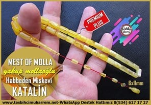 Katalin Ve Bağa TesbihlerTM14364Yakup Mollaoğlu Usta İşçilikli Habbeden Limon Renk Damarlı Miskevi Tespih I Kapsül Kesim Özel Çalışma Mest Of Molla TesbihHabbeden Limon Renk Damarlı Miskevi Tespih I Kapsül Kesim Özel Çalışma Mest Of Molla Tesbih