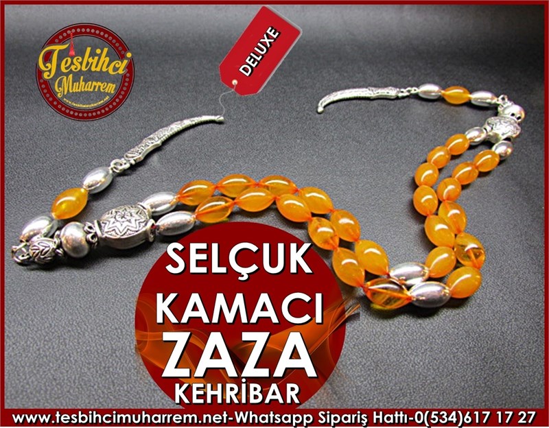  Zaza Sallama Sıkma Kehribar Tesbih Selçuk Kamacı