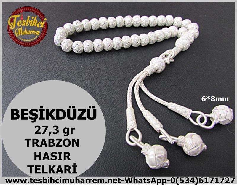 TRABZON EL ÖRGÜSÜ BEŞİKDÜZÜ TELKARİ HASIR KAZAZİYE TESBİH