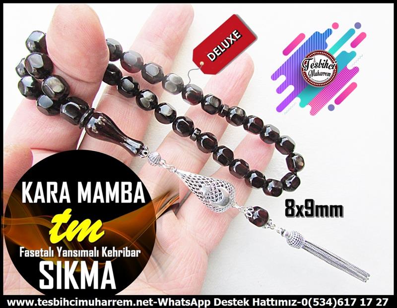 Kayısı Kehribar TesbihlerTM12430Ay Yıldız Motifli Gümüş Püskül Faset Kesim Sıkma Kehribar Tespih Siyah Yansımalı Karamamba Tesbih Ay Yıldız Motifli Gümüş Püskül Faset Kesim Sıkma Kehribar Tespih Siyah Yansımalı Karamamba Tesbih 