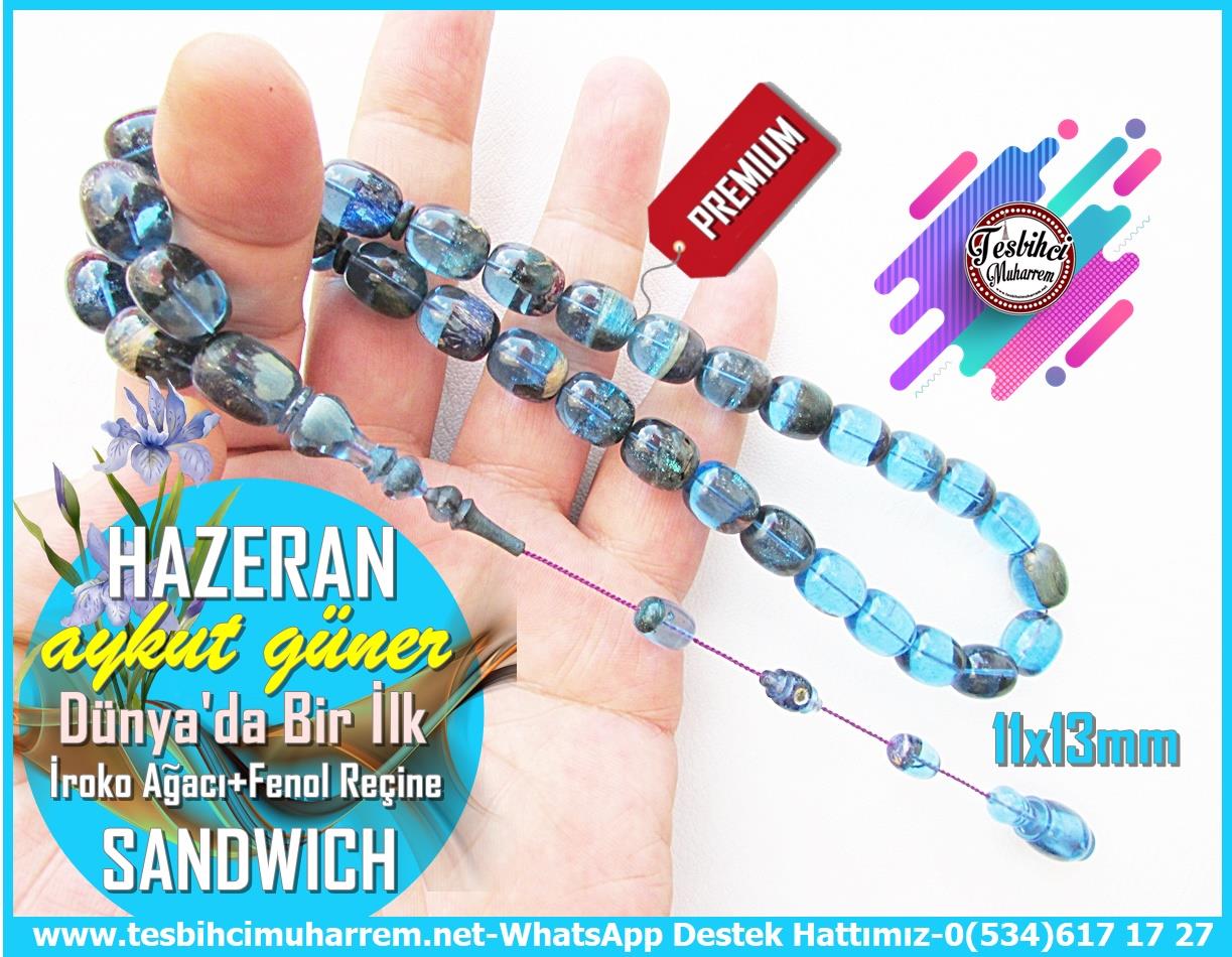 Katalin Ve Bağa TesbihlerTM13934Aykut Güner Usta Tornası Tespih |Sandwich I Multicolor Amboyna Wood Fenol Reçine Türkiye'de Bir İlk Stardust TesbihTespih Sandwich I Dünyada Bir İlk İroko Ağacı Fıçı Stardust Hazeran Tesbih