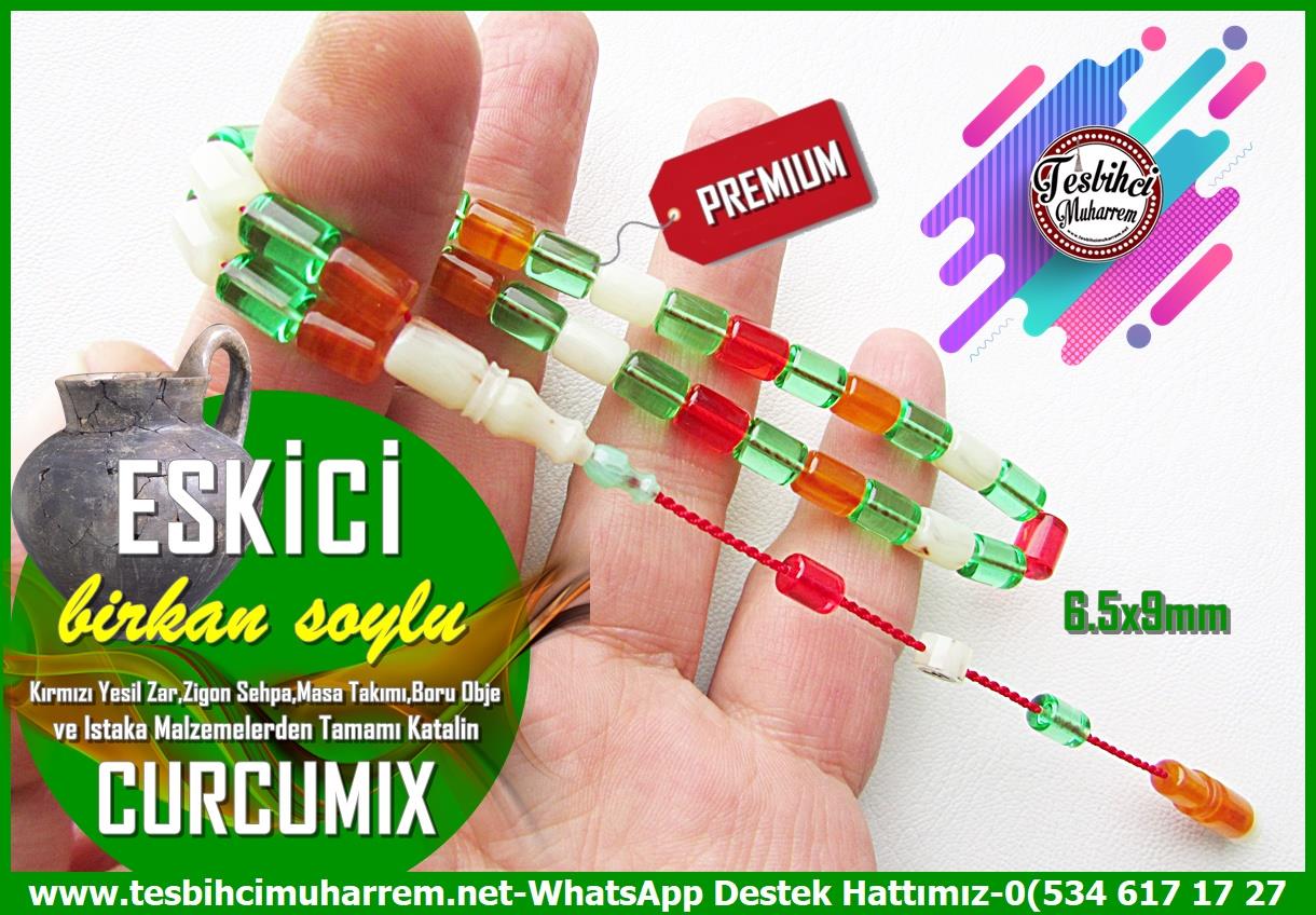 Katalin Ve Bağa TesbihlerTM14081Birkan Soylu Usta Eskici Curcumix Tespih – Limited Edition, Tamamı Antika Katalin Malzeme, El Yapımı Koleksiyonluk TesbihTespih Curcumix I Limited Edition Tamamı Eski Katalin Malzemelerden Eskici Tesbih