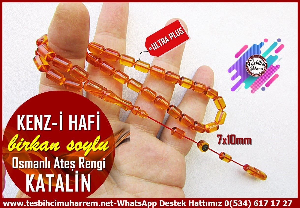 Katalin Ve Bağa TesbihlerTM14511Birkan Soylu Usta İmzalı Saydam Pırıl Pırıl Birkan Soylu Usta İmzalı Katalin Tesbih I Osmanlı Ateş Rengi Kapsül Kesim Kenz-i Hafi TesbihBirkan Soylu Usta İmzalı Katalin Tesbih I Osmanlı Ateş Rengi Kapsül Kesim Kenz-i Hafi Tesbih 