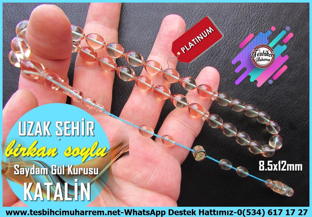 Katalin Ve Bağa TesbihlerTM14047Birkan Soylu Usta İşçilikli Katalin Tespih – Saydam Gül Kurusu Renk, Beyzi Kesim Uzak Şehir TesbihTespih Katalin I Profesyonel Çalışma Gül Kurusu Beyzi Kesim Uzak Şehir Tesbih