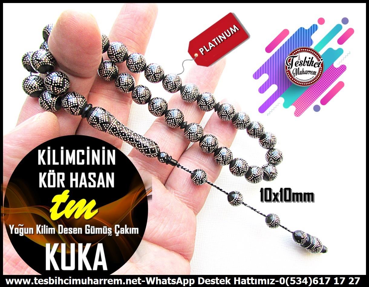 Kuka Ağacı TesbihlerTM13057Doğal lifsiz ceviz içi kullanılarak üretilen kuka tesbihler, özel kadife kapsülde sunulur. Tesbihci Muharrem'de zarif zerre tesbih modellerini keşfedin. Kaliteli ve özel tasarımlar için hemen tıklayın!Tespih Kuka Küre Kesim Yoğun Gümüş Çakım Çeşm-i Selina Kilimcinin Kör Hasan Tesbih 