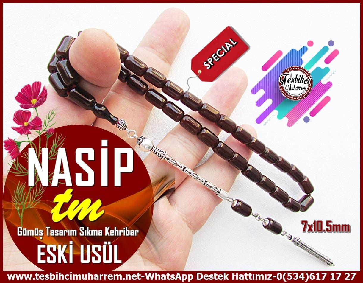 Osmanlı Benzetme Eskitme Eski Usül TesbihlerTM13939Düzgün Baba Nasip Tesbih – Vişne Sıkma Kehribar, Kapsül Kesim, El Yapımı Gümüş Püskül, Usta İşçilikli Koleksiyon TespihTespih Sıkma Kehribar I Eski Usül Gümüş Püskül Kapsül Kesim Vişne Nasip Tesbih 