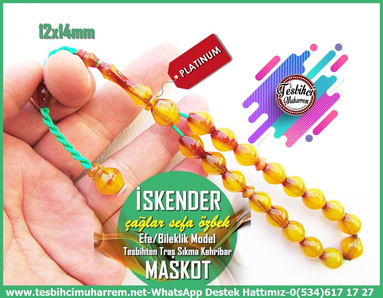Hareli Damarlı Sarı Kehribar TesbihlerTM13272Efsane Usta İskender Model Tespih Maskot Efe Bileklik - Yıllanmış Tesbihten Traş Damarlı Sıkma Kehribar İskender TesbihTespih Maskot Efe Bileklik I TesbihtenTraş Damarlı Sıkma Kehribar İskender Tesbih 