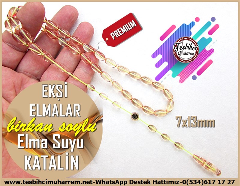Katalin Ve Bağa TesbihlerTM12009Elma Suyu Saydam Katalin Tesbih Profesyonel Çalışma Bademi Ekşi Elmalar Elma Suyu Saydam Katalin Tesbih Profesyonel Çalışma Bademi Ekşi Elmalar 