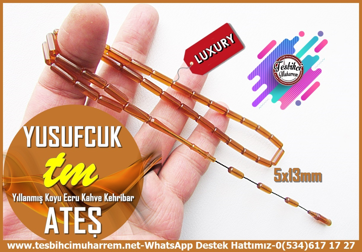 Yeşil Ton TesbihlerTM14156Emre Ersöz Usta İmzalı 45’lik Ateş Kehribar Tespih | Saydam Turkuaz Yeşil Şalgami Hazeran Tesbih Koleksiyonluk Özel Tasarım TesbihTespih Ecru Kahve  Ateş Kehribar  I Yumuşak Kesme Yıllanmış Malzeme Yusufcuk Tesbih