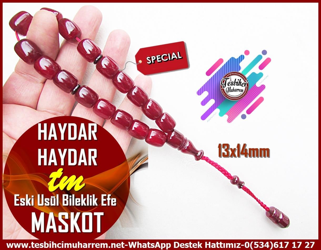 Efe Maskot TesbihlerTM12977En kaliteli ve şık tespihler, efe maskotları, bileklikler ve sıkma kehribar tasarımları 'tesbihcimuharrem.net' adresinde! Vişne ve eski usül tesbih çeşitleriyle benzersiz bir deneyim için hemen ziyaret edin.Tespih Efe Maskot Bileklik Sıkma Kehribar Vişne Eski Usül Haydar Haydar Tesbih 