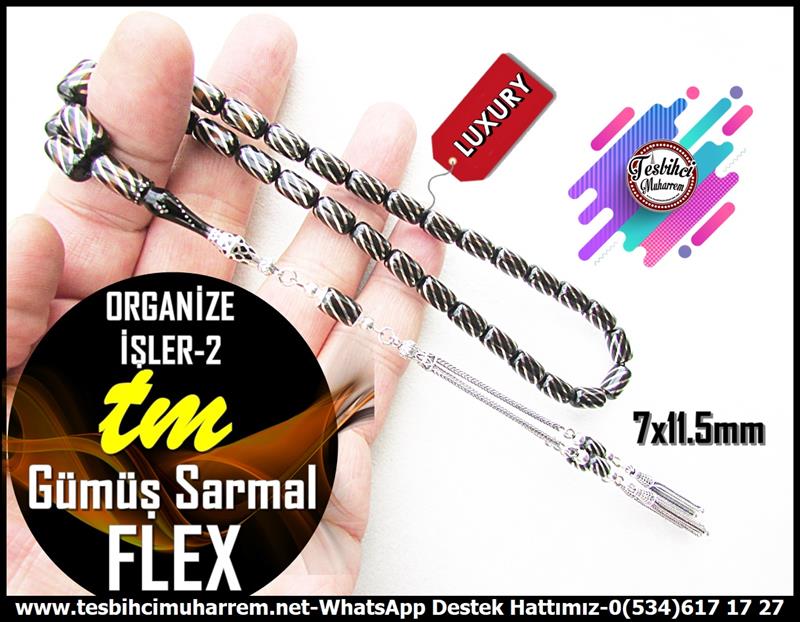 Tütün Ton TesbihlerTM12468Gümüş Çakım Flexi Tespih Gümüş Püsküllü Yarma Kapsül Kesim Organize İşler-2 TesbihGümüş Çakım Flexi Tespih Gümüş Püsküllü Yarma Kapsül Kesim Organize İşler-2 Tesbih