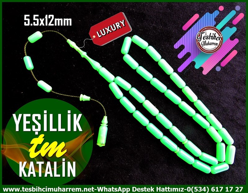 Katalin Ve Bağa TesbihlerTM12233Ihlamur Yeşili Renk Kapsül Model Katalin Tesbih YeşillikIhlamur Yeşili Renk Kapsül Model Katalin Tesbih Yeşillik