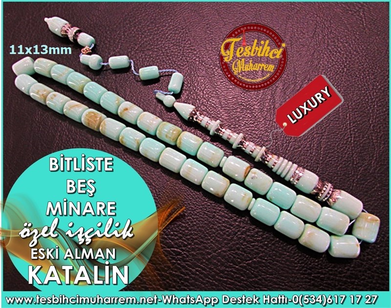 İmame-i Turkuaz Battal Eski Katalin Tesbih Bitliste Beş Minare 