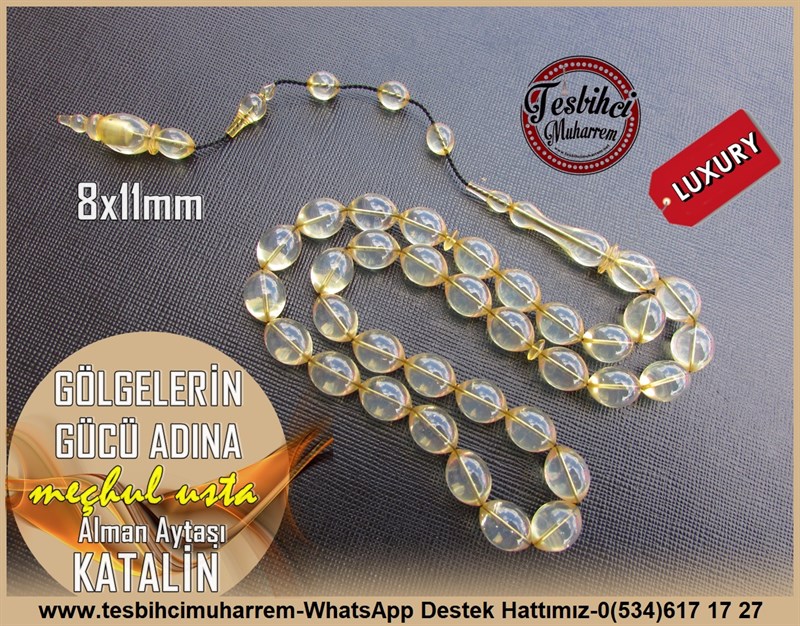 Katalin Ve Bağa TesbihlerTM11110Katalin Tesbih Alman Aytaşı Buz Saydam Gölgelerin Gücü AdınaKatalin Tesbih Alman Aytaşı Buz Saydam Gölgelerin Gücü Adına