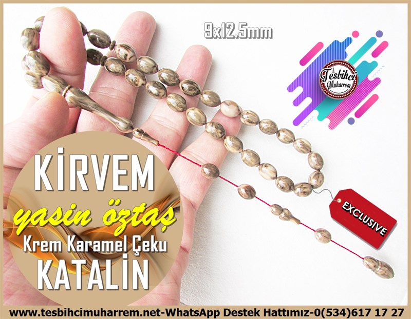 Katalin Ve Bağa TesbihlerTM11929Katalin Tesbih Beyzi Krem Karemel Çeku KirvemKatalin Tesbih Beyzi Krem Karemel Çeku Kirvem